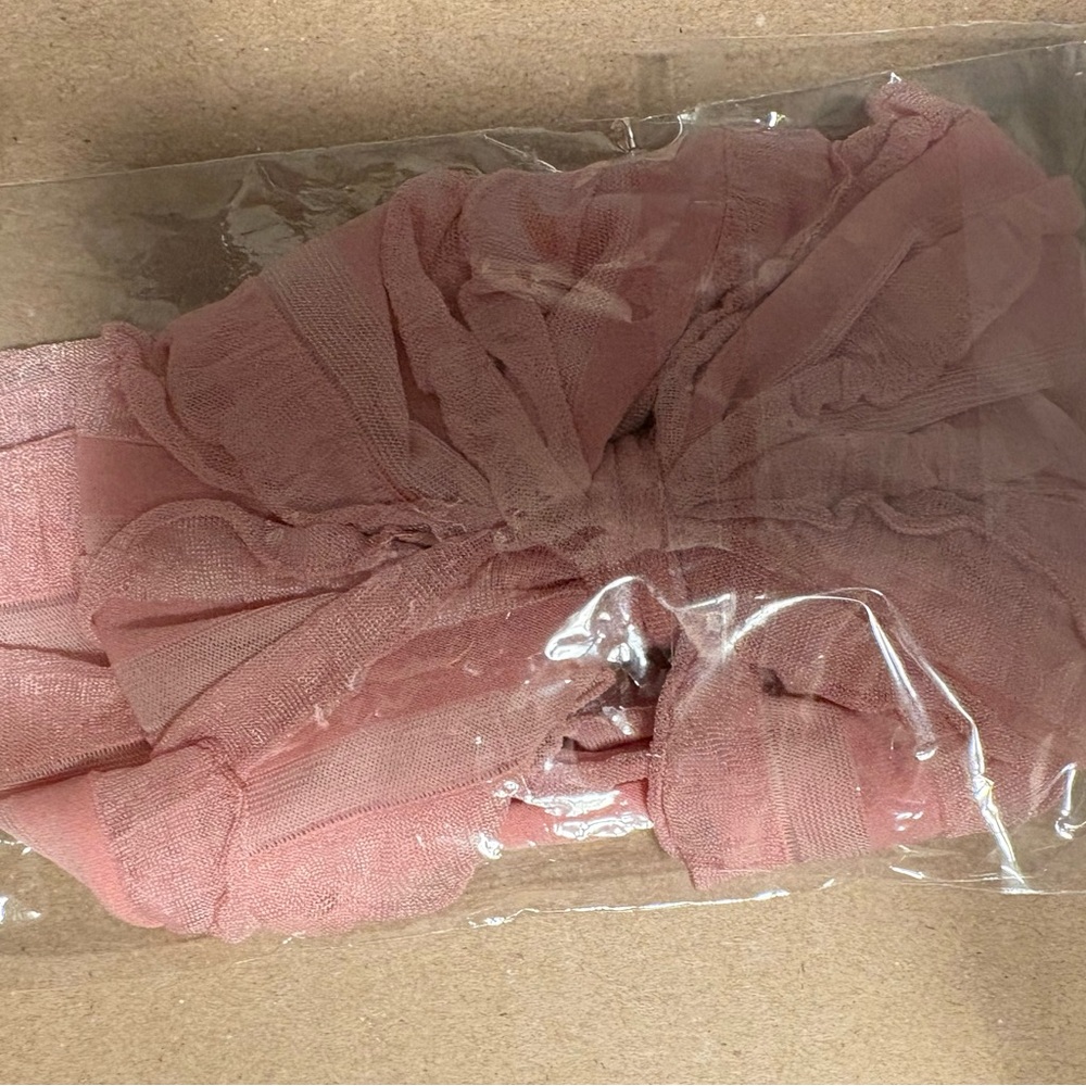 Baby Pink Ruffled headband